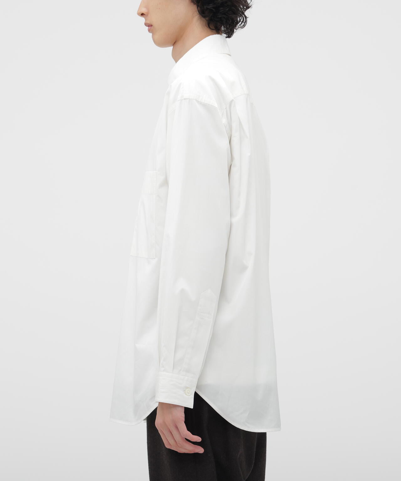 FINE COMPACT COTTON POPLIN SHIRT | MARGARET HOWELL（マーガレット