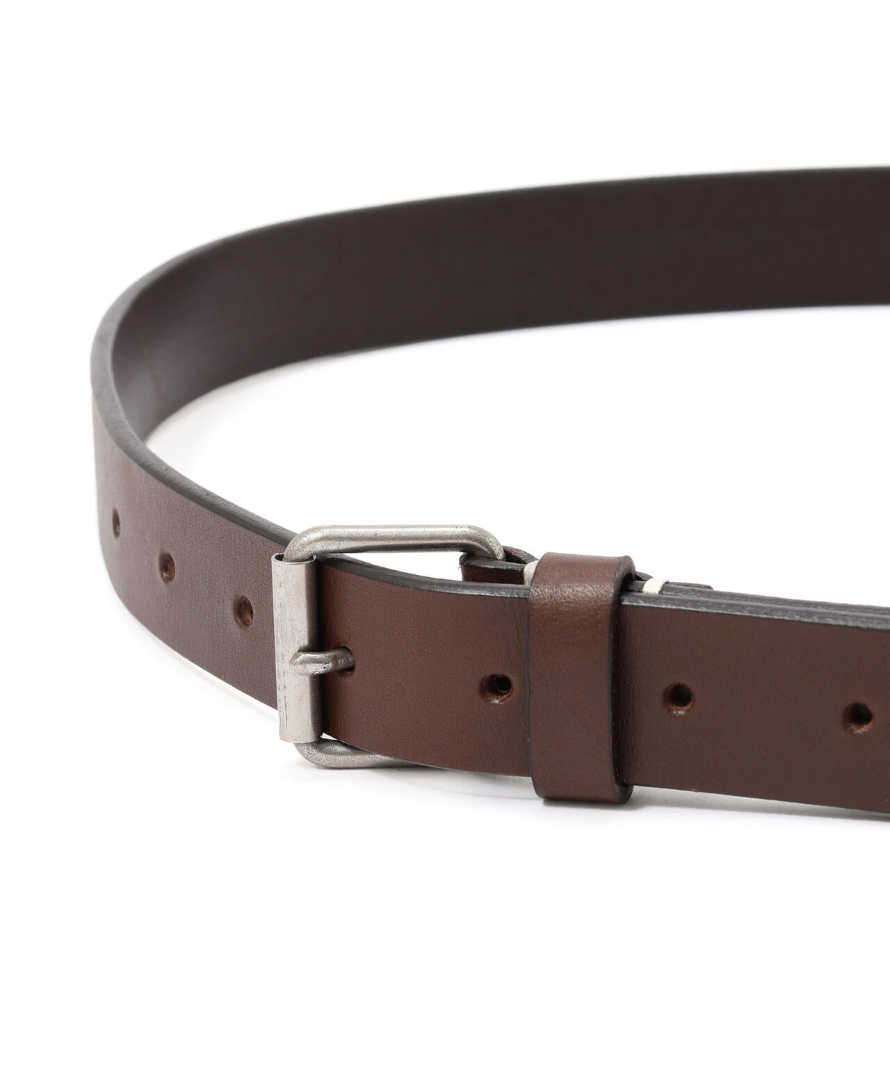 OILED LEATHER NARROW BELT | MARGARET HOWELL（マーガレット
