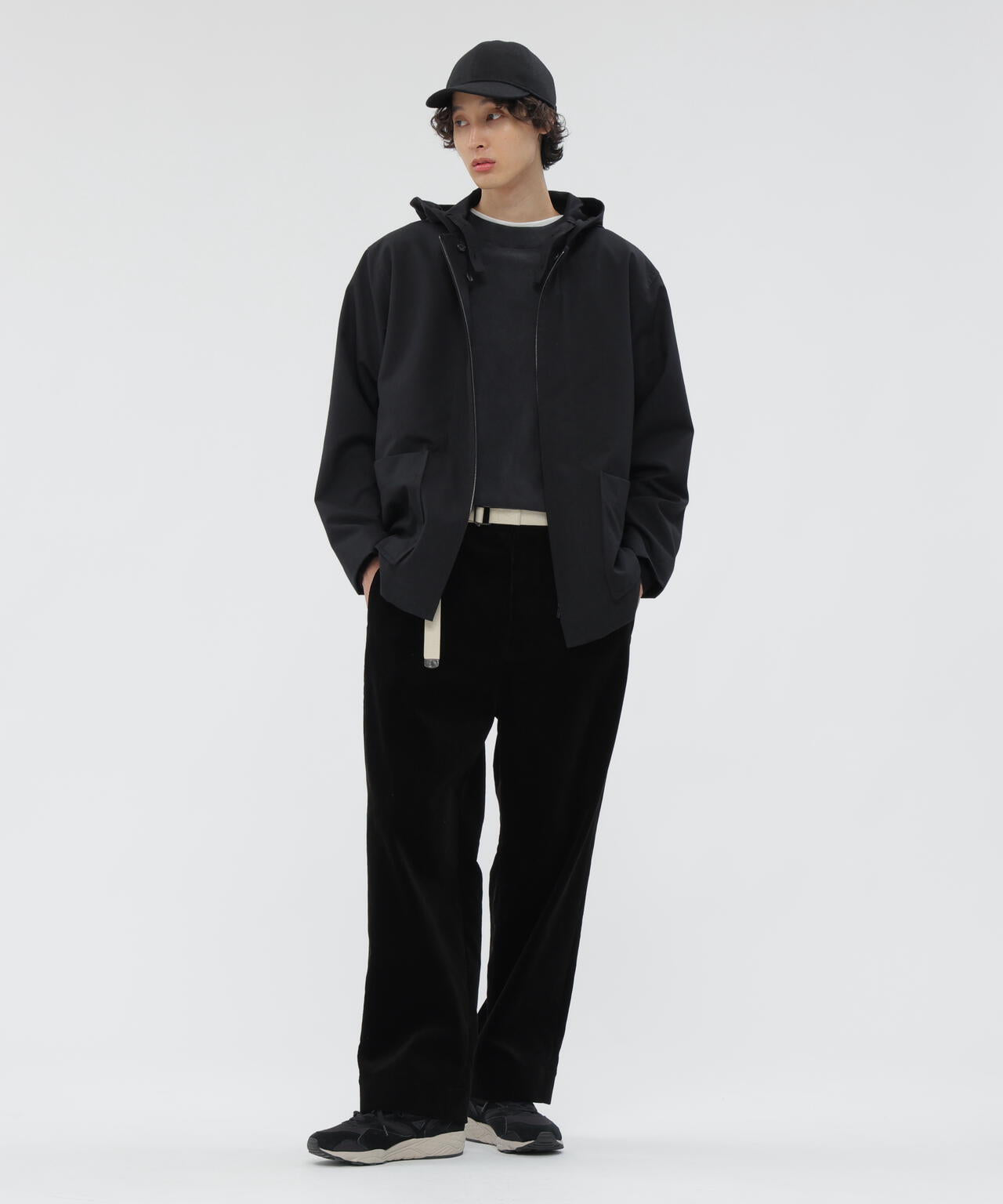 DRY WOOL PLAINWEAVE BLOUSON | MARGARET HOWELL（マーガレット