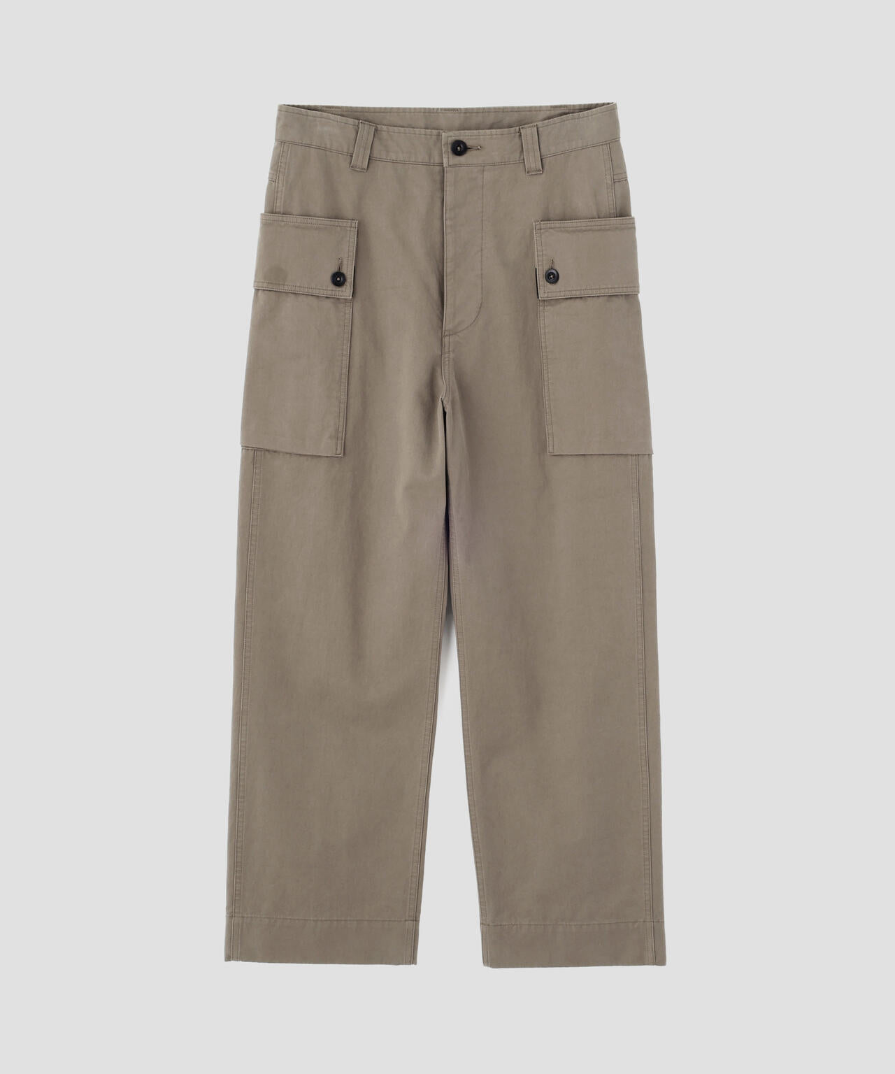 PLAIN COTTON DRILL TROUSERS | MARGARET HOWELL（マーガレット