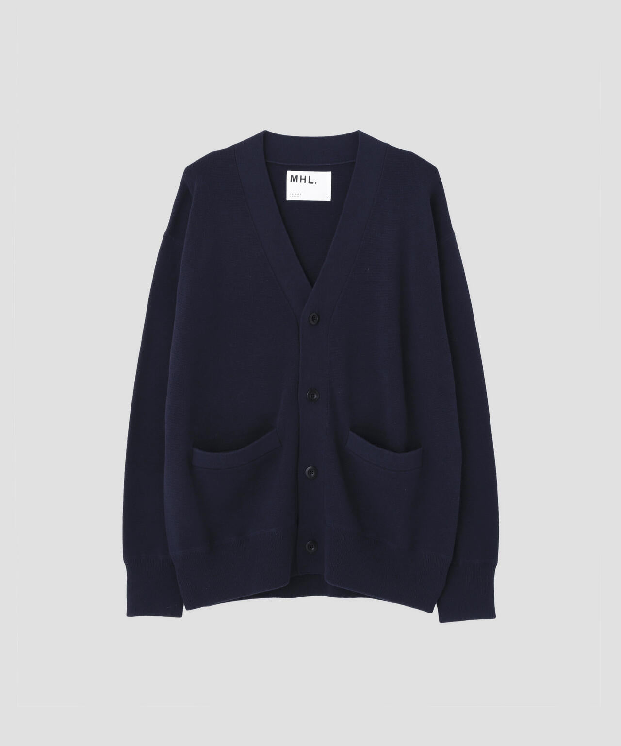 DRY WORN COTTON RIB KNITWEAR | MARGARET HOWELL（マーガレット