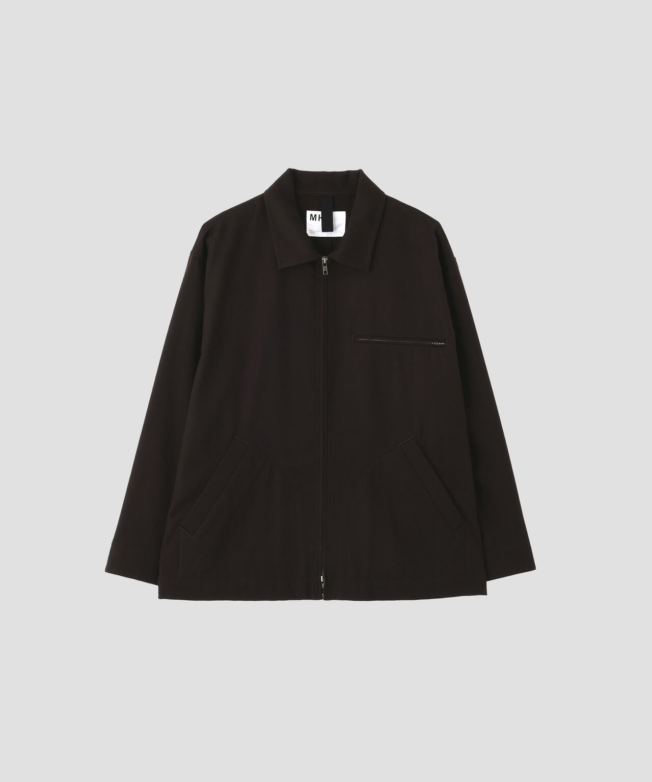 FELTED WOOL SHIRTING BLOUSON | MARGARET HOWELL（マーガレット