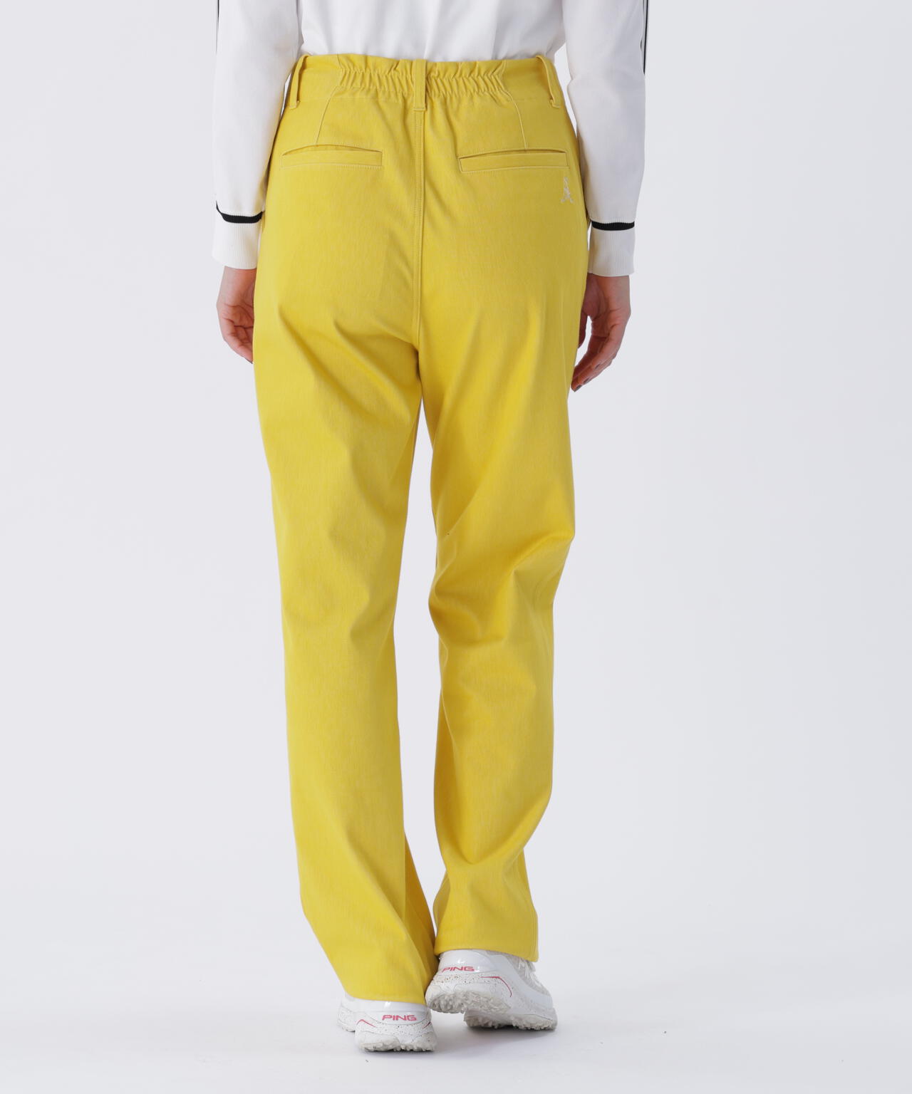 PING APPAREL】TCツイル5ポケットストレートパンツ ＜LADIES LINE