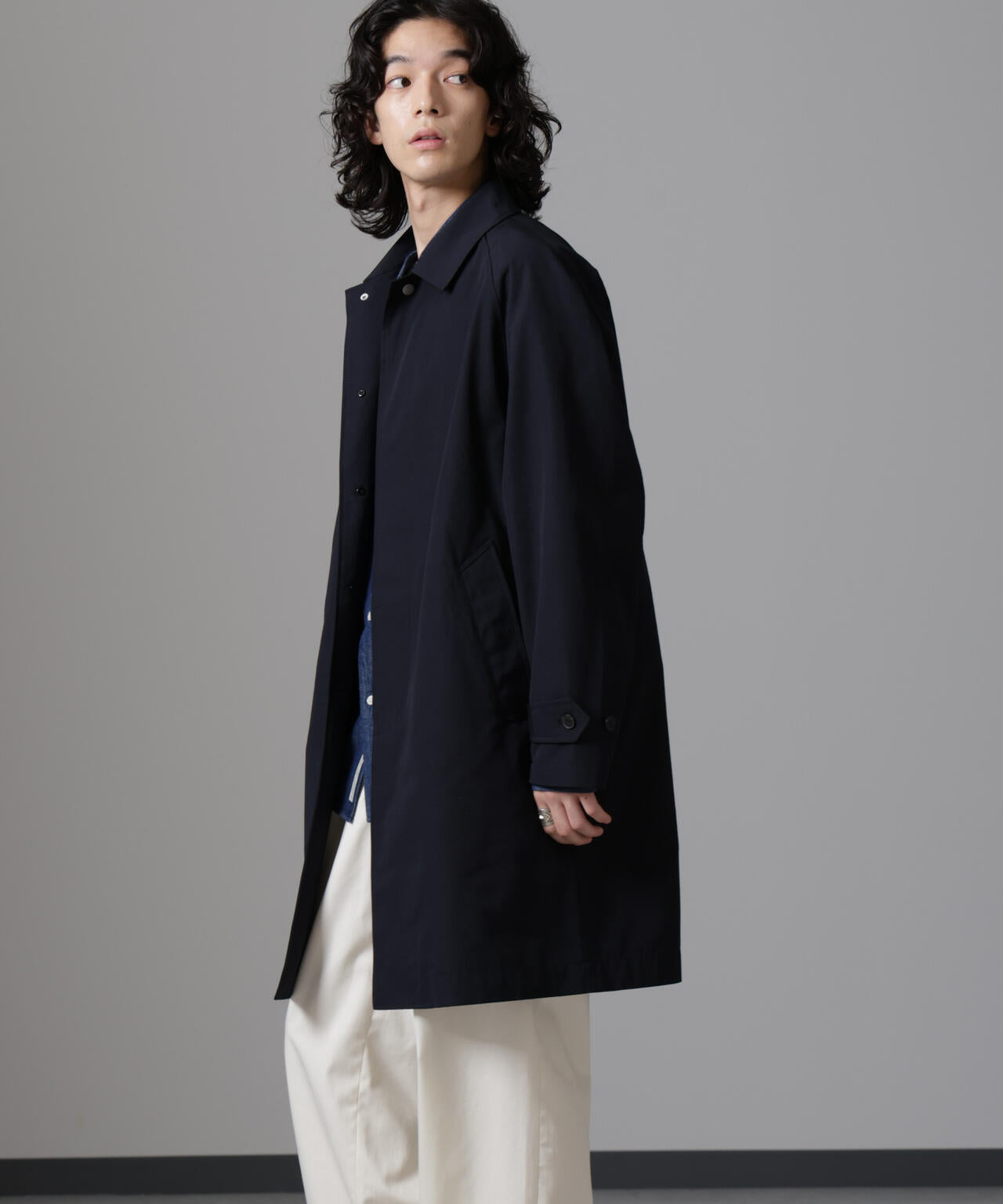 ウェザークロスラグランステンカラーコート | NANO universe（ナノ