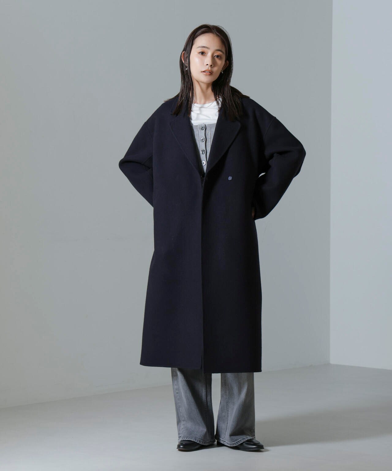 PURE LAMBS リバーロングコート | NANO universe（ナノ・ユニバース