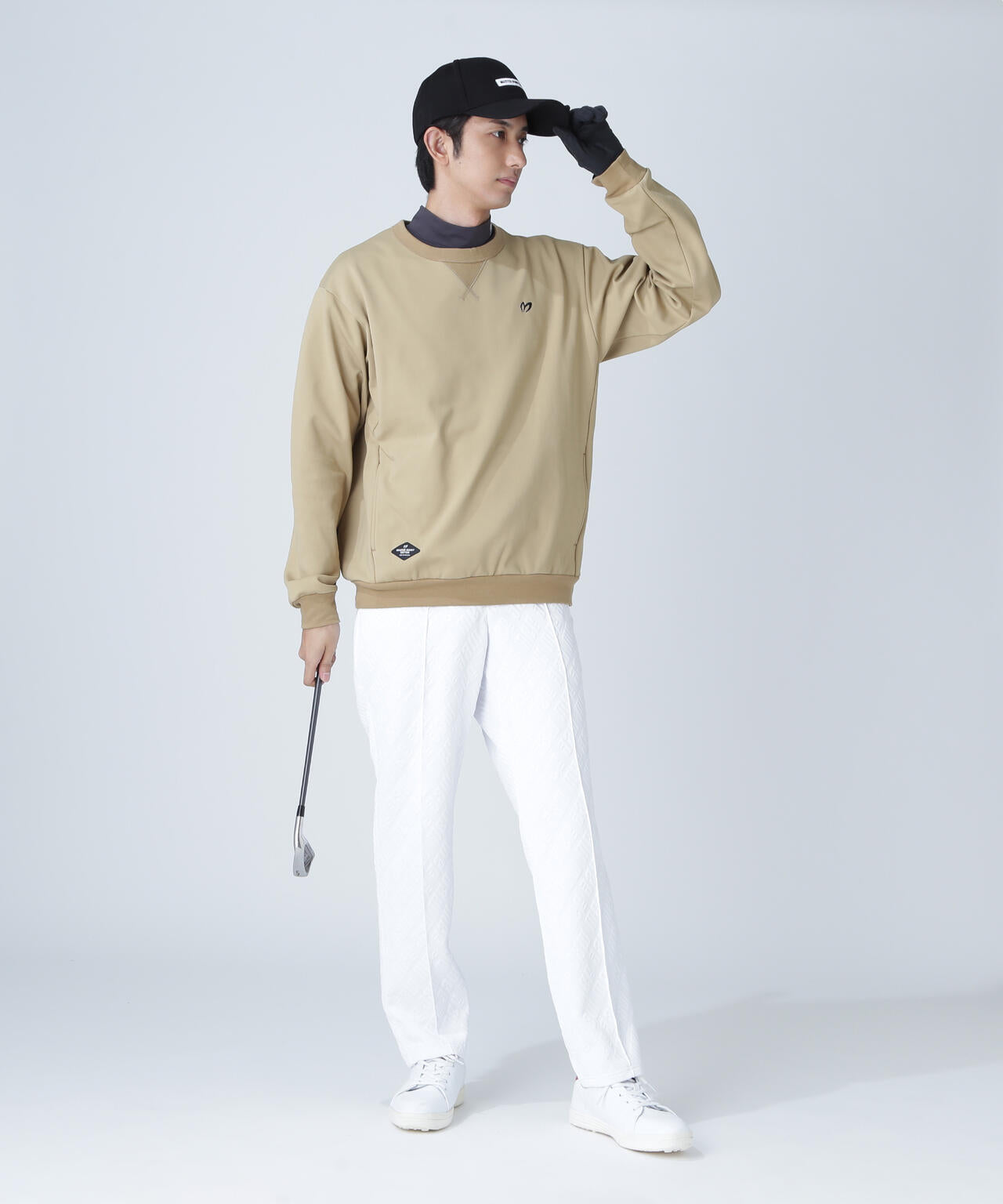 起毛トリコットクルーネックプルオーバー | MASTER BUNNY EDITION