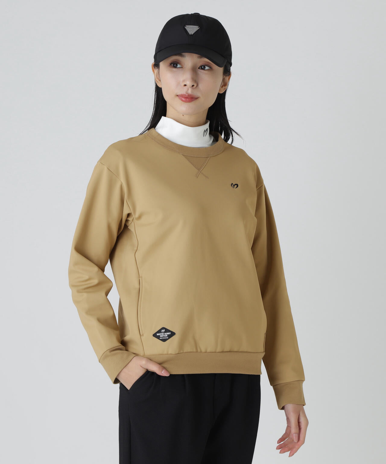 起毛トリコットクルーネックプルオーバー | MASTER BUNNY EDITION