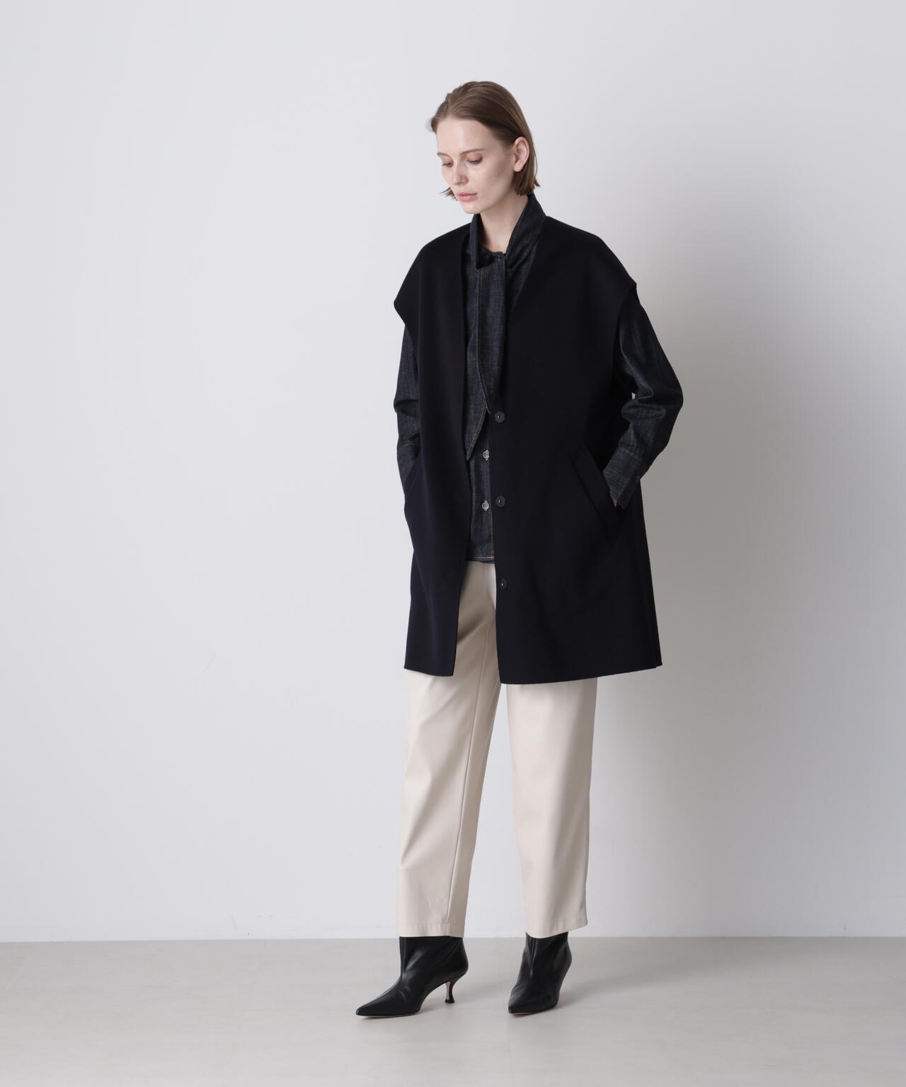 レザーライクパンツ | hLM（エイチエルエム） ｜【公式】通販mix.tokyo