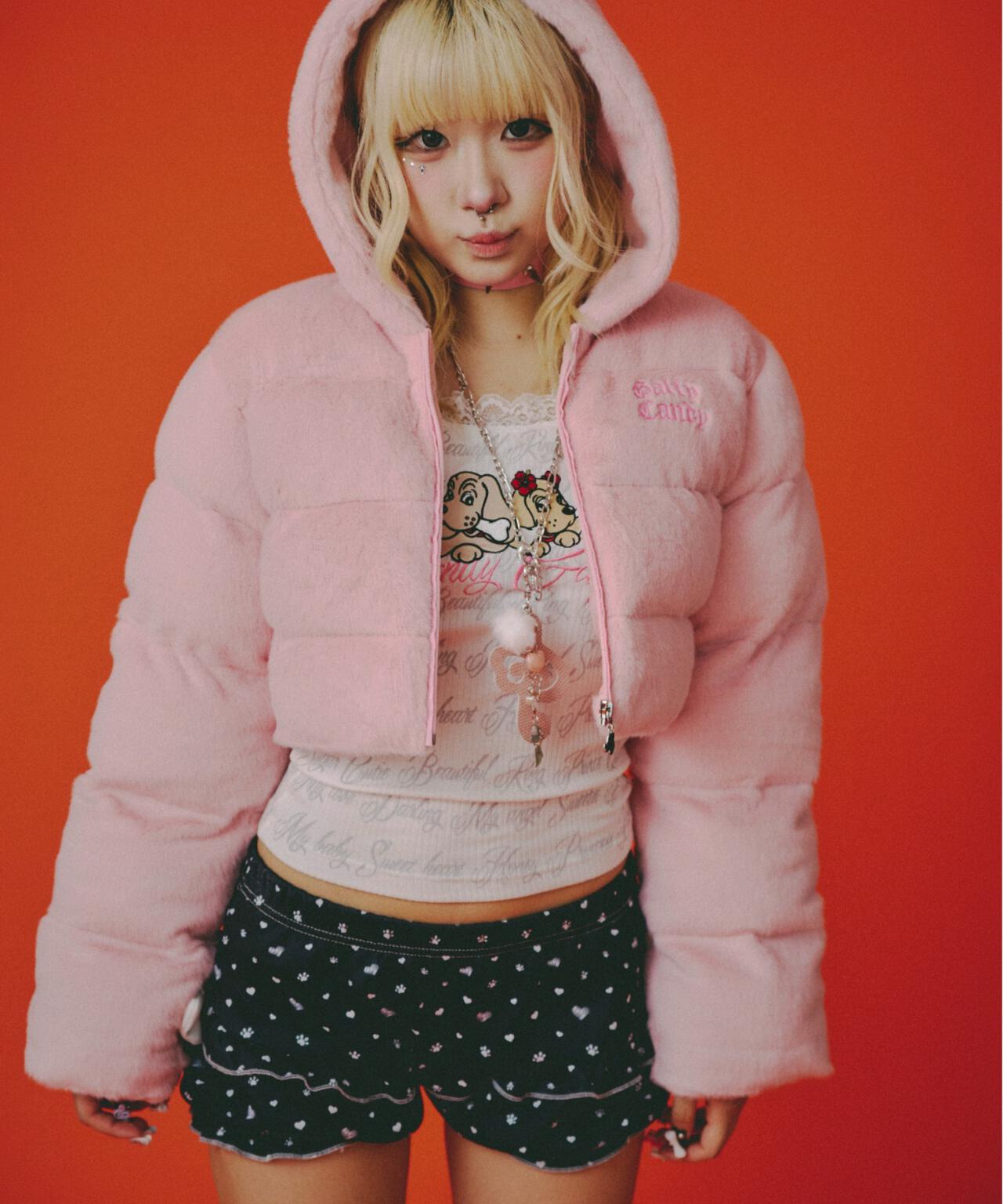 GALFY/ガルフィー/ギャルもこふわブルゾン | L.H.P（エルエイチピー