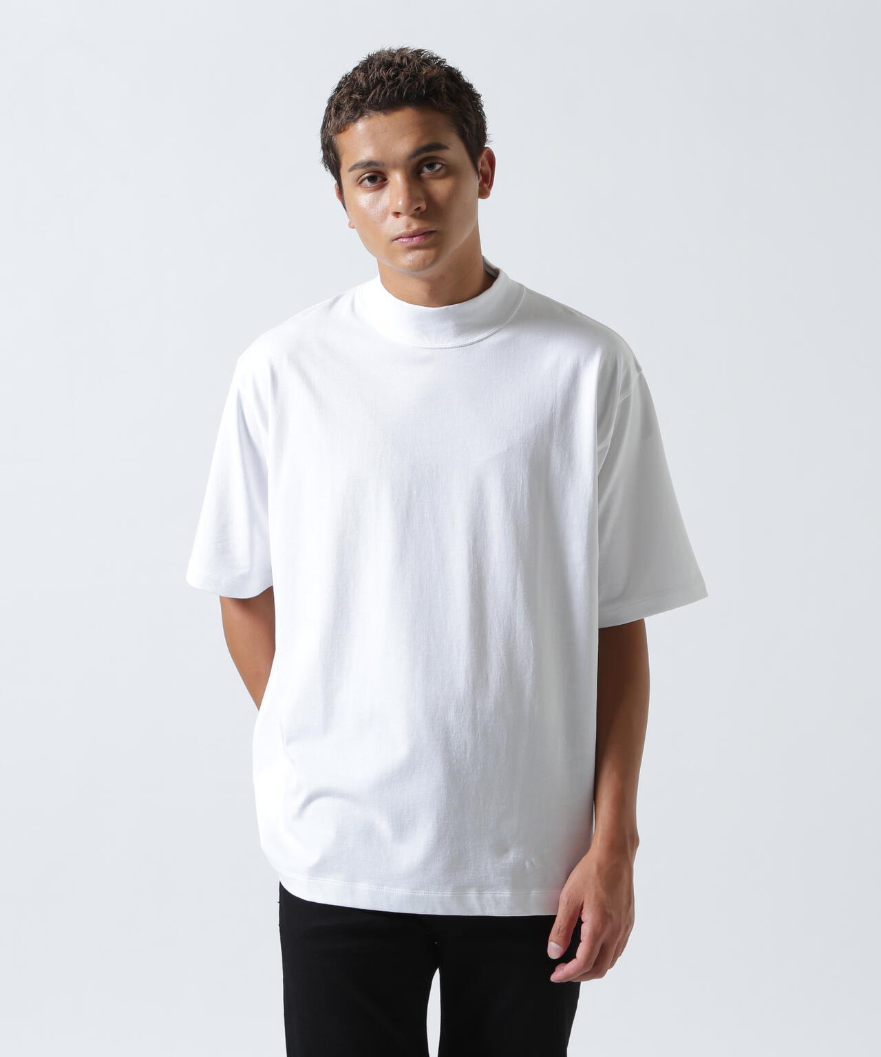 ATON (エイトン)DRY COTTON JERSEY | MOCKNECK T-SHIRT | B'2nd（ビー