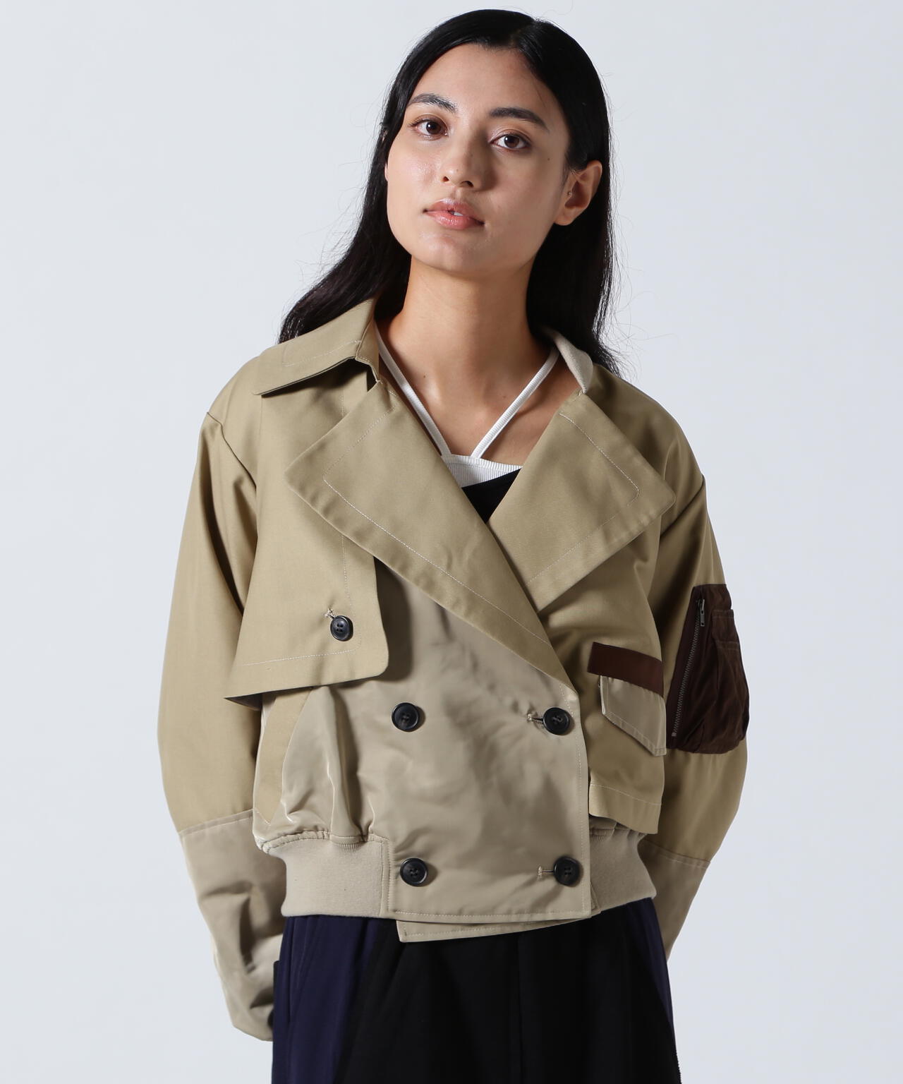 AULA AILA（アウラ アイラ）別注トレンチMA-1 | B'2nd（ビーセカンド