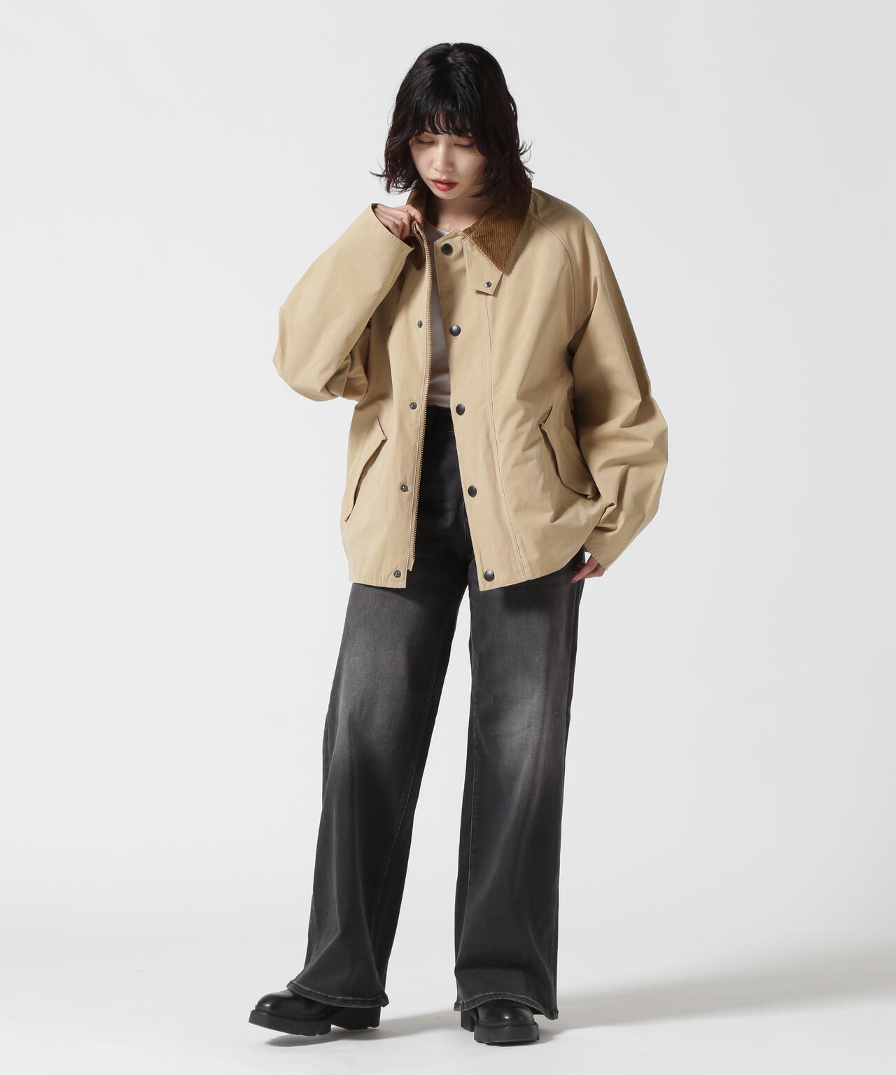 Barbour（バブアー）TRANSPORT / トランスポート/ピーチスキン