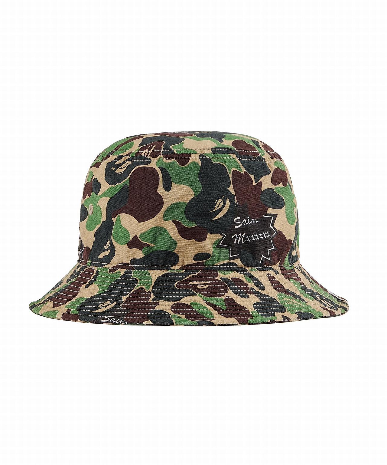 SAINT MICHAEL/セントマイケル×ア・ベイシング・エイプ/BUCKET HAT