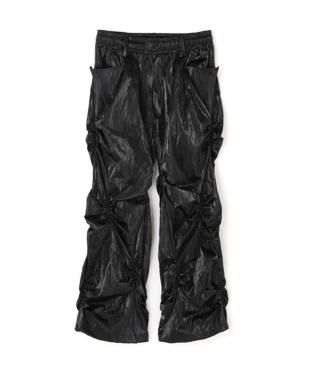 A.F ARTEFACT/エーエフ・アーティファクト/LEATER TEX GATHER WIDE