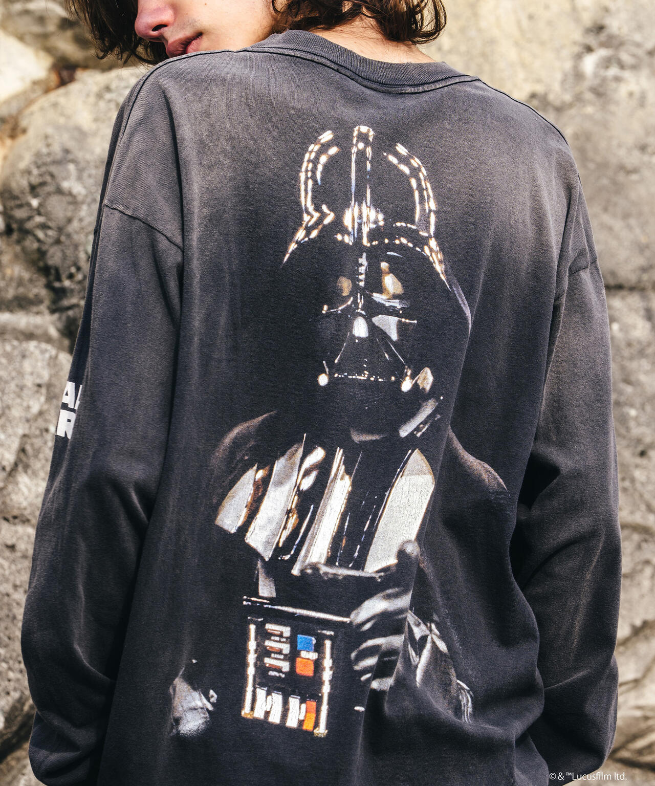 SAINT MICHAEL/セントマイケル/SW_LS TEE DARTHVADER | ROYAL FLASH
