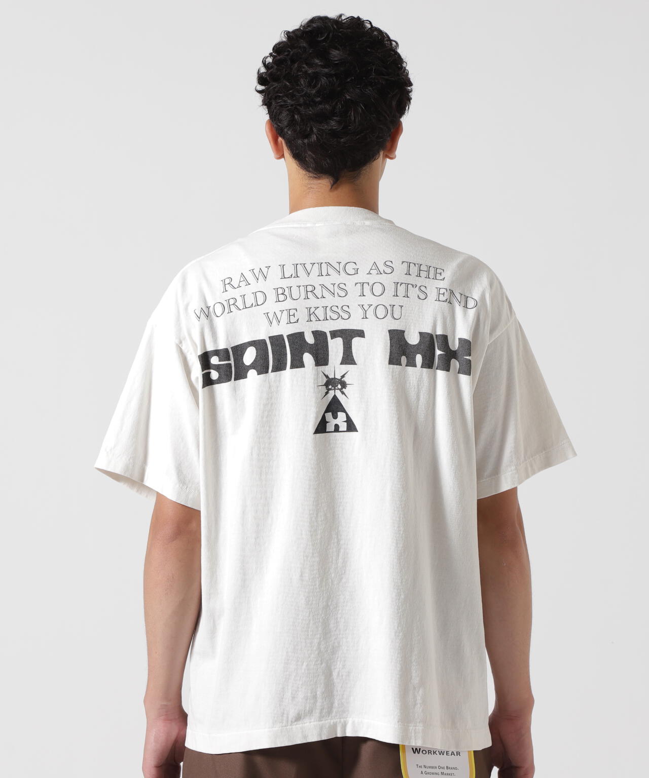 SAINT MICHAEL/セントマイケル/SAINT MX SS TEE WHITE | ROYAL FLASH