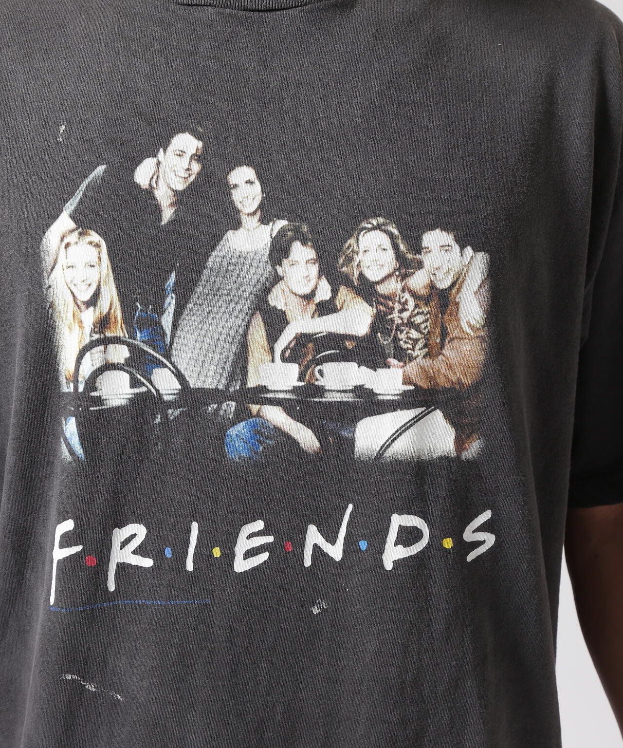 SAINT MICHAEL/セントマイケル/FRIENDSコラボ FRD_SS TEE/BLACK