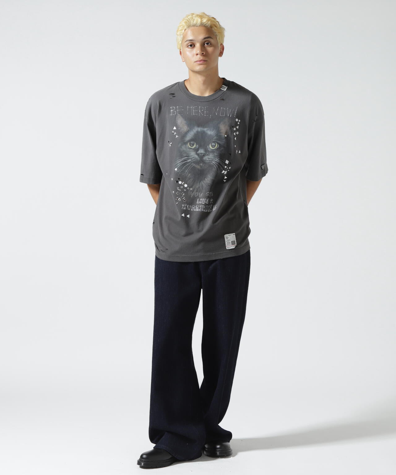 Maison MIHARAYASUHIRO/メゾン ミハラヤスヒロ/EMBELLISHED DISTRESSED