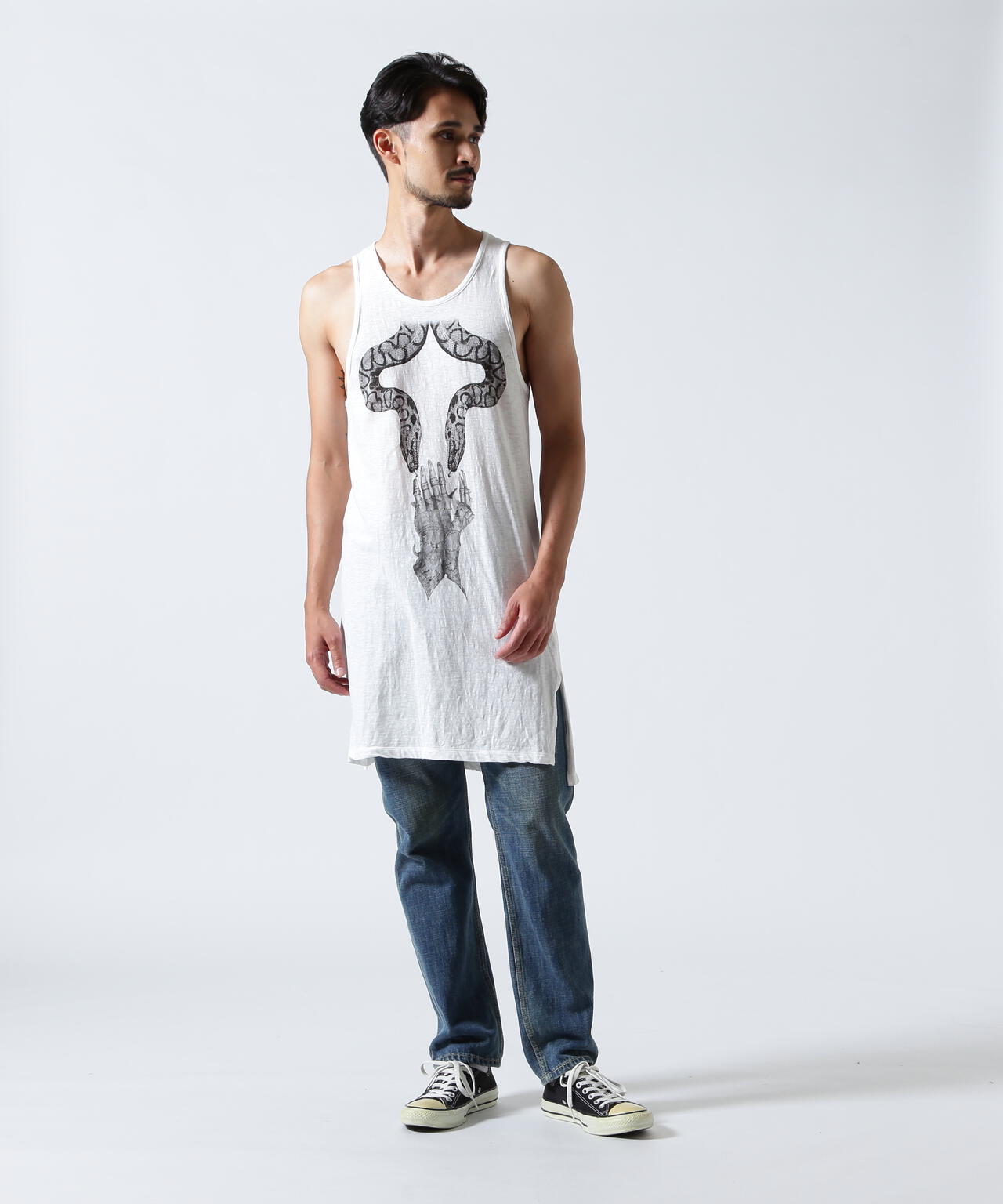 SHARE SPIRIT/シェアースピリット/SNAKE HAND TANKTOP | ROYAL FLASH