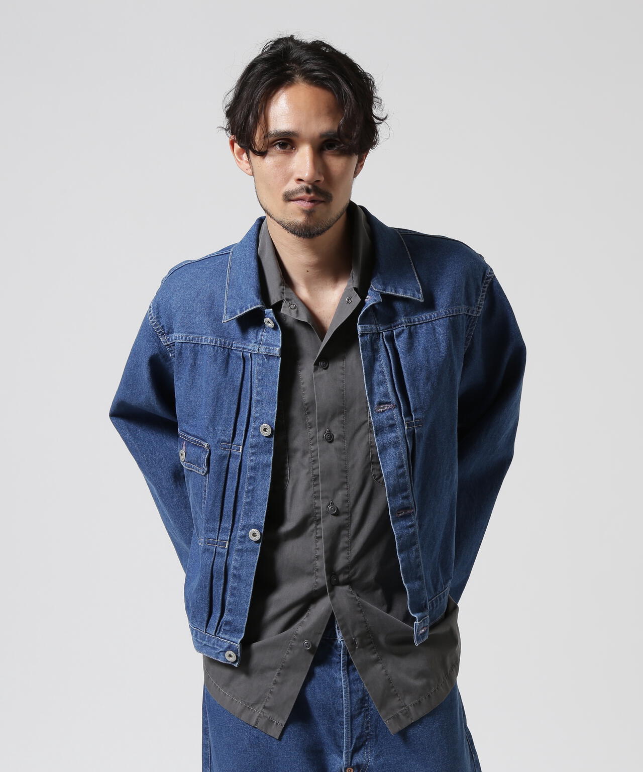 FOUNDOUR/ファウンダ/DENIM TRACKER JACKET | GARDEN（ガーデン