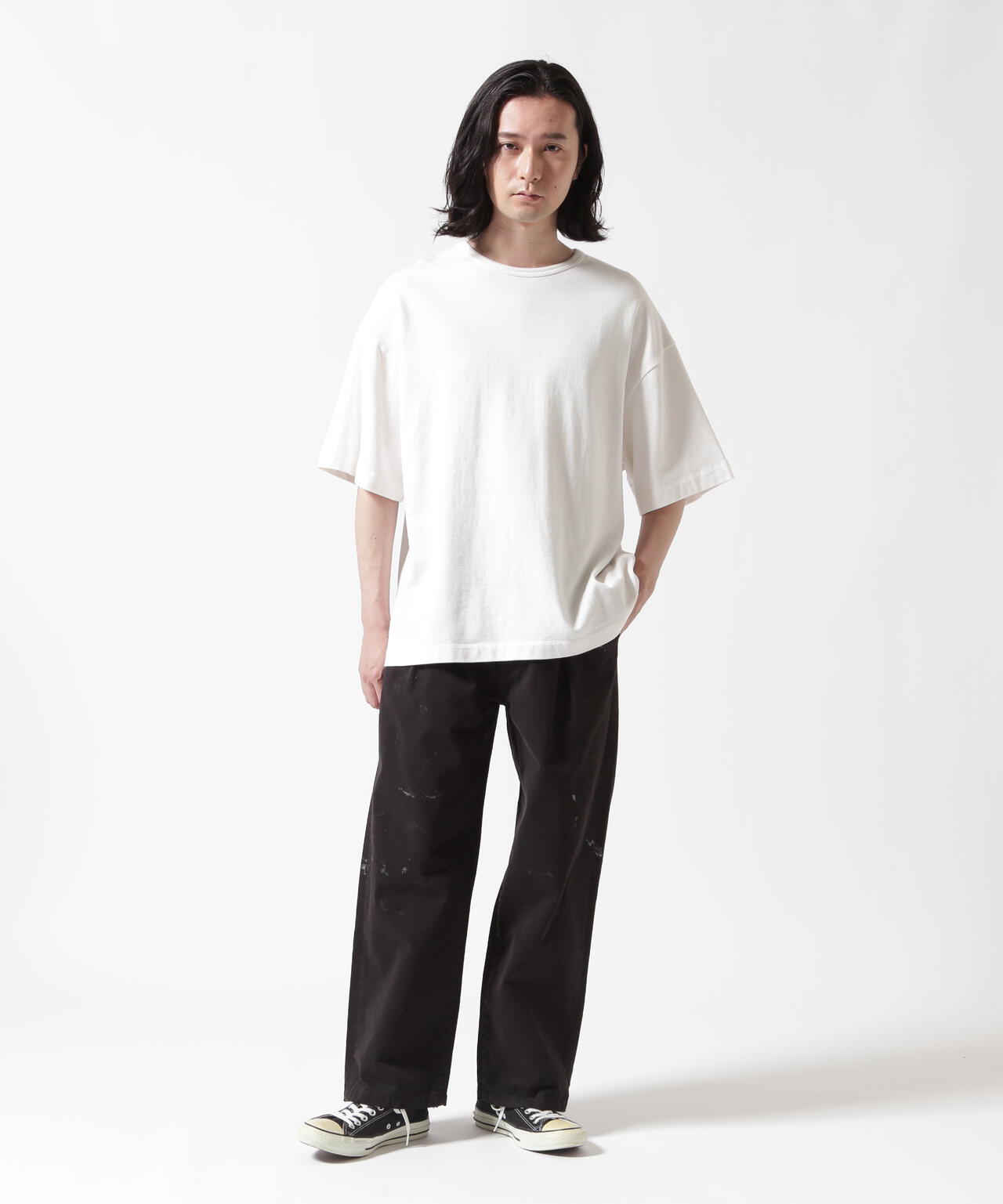 ANCELLM/アンセルム/PAINT CHINO TROUSERS | GARDEN（ガーデン