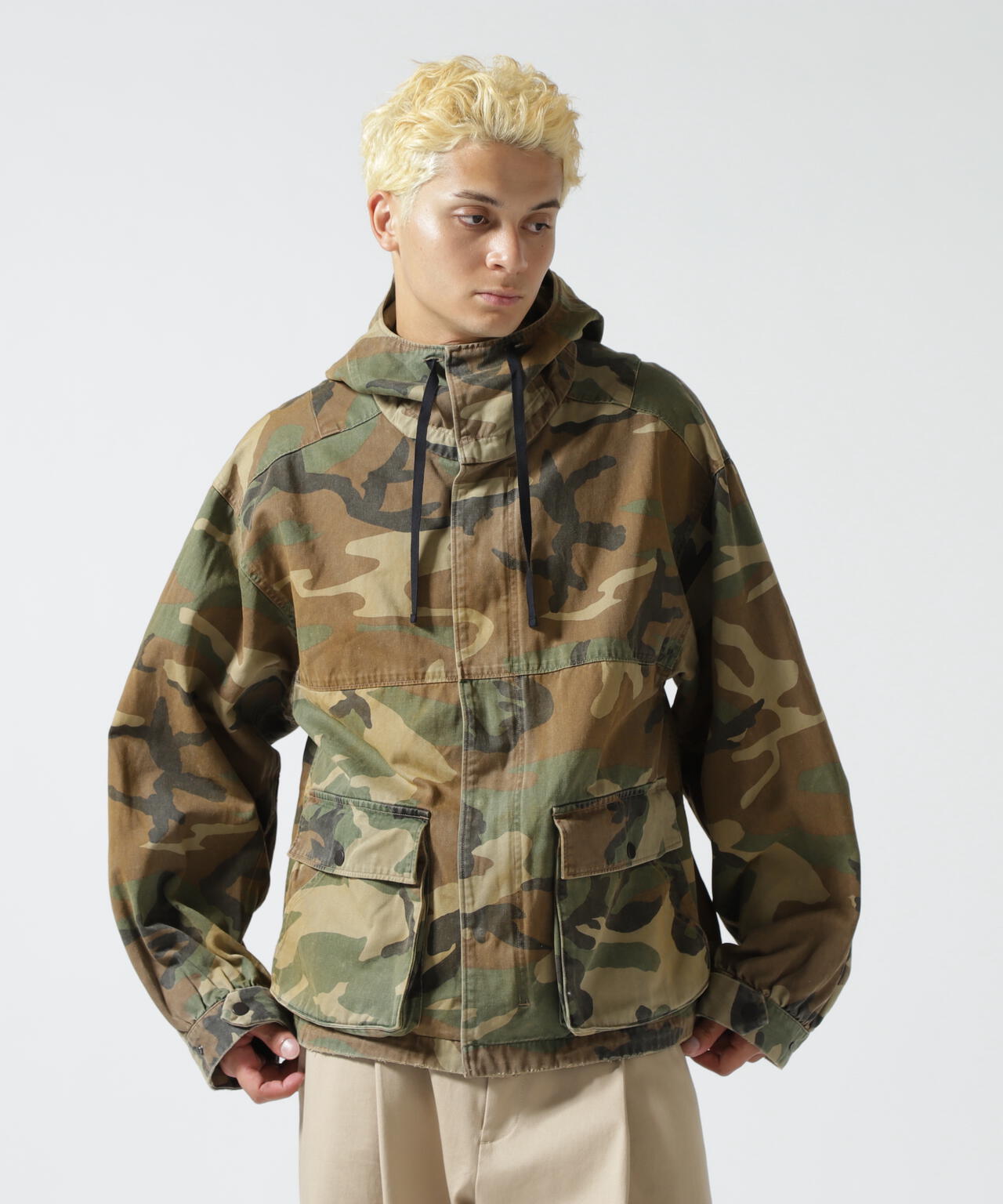 ANCELLM/アンセルム/CAMO ZIPUP HOODIE | GARDEN（ガーデン） ｜【公式