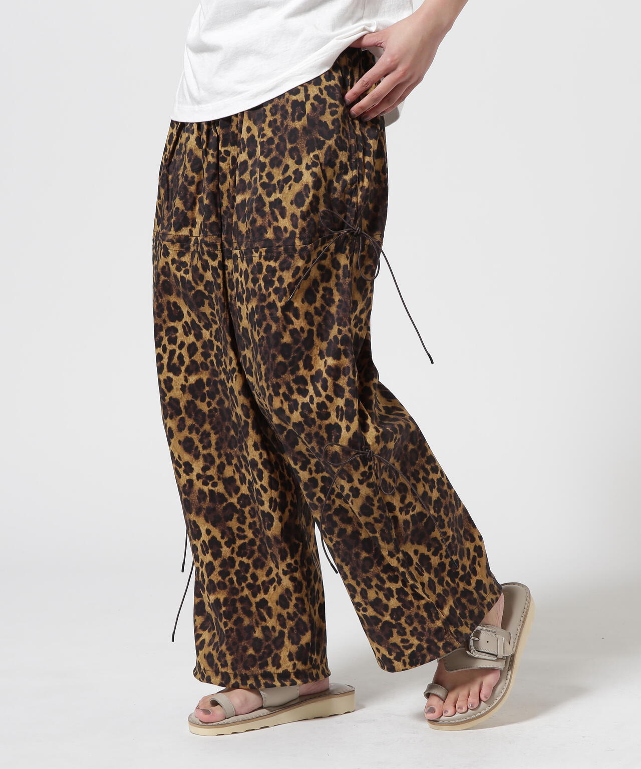 RHODOLIRION/ロドリリオン Strings Pants - Leopard | BEAVER