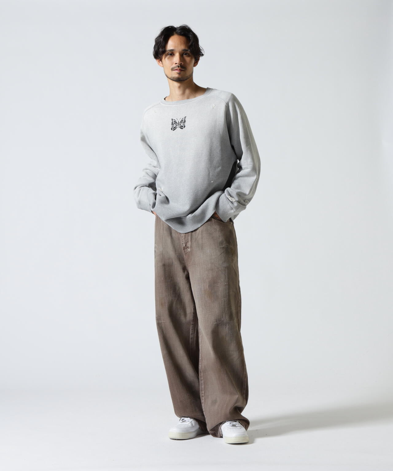 Needles/ニードルズ Deconstructed SweatShirt-FrenchTerry | BEAVER