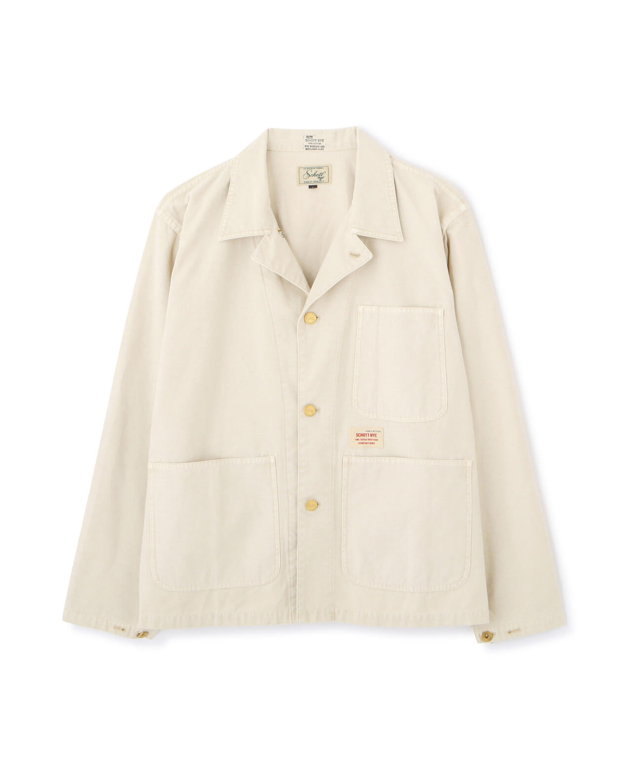 BACK SATIN COVERALL/バックサテン カバーオール | Schott（ショット