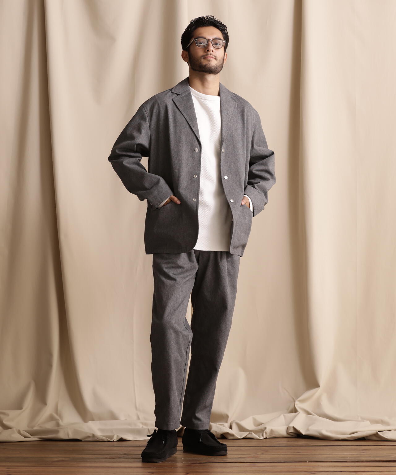 TC DOUBLE PLEATED WIDE PANTS/2タック パンツ | Schott（ショット