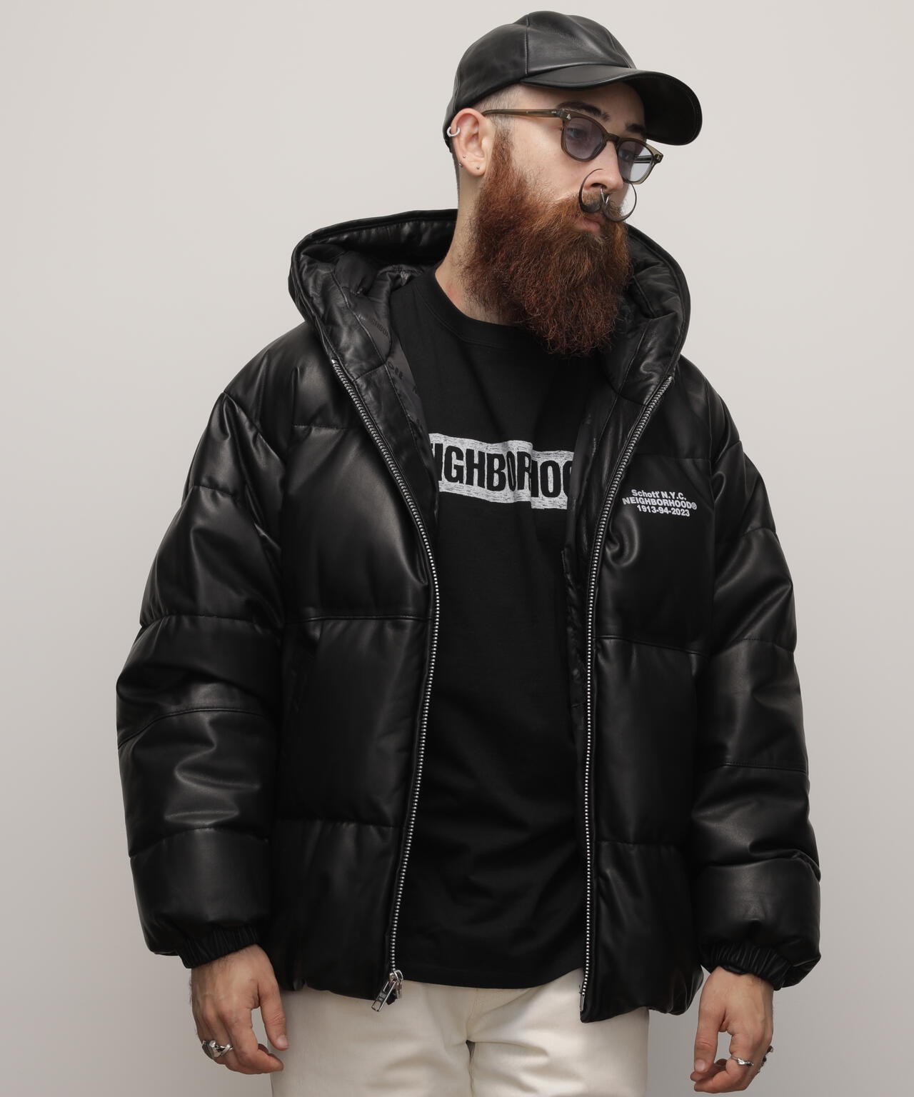 Schott NH/LEATHER HOODED JACKET | Schott（ショット） ｜【公式