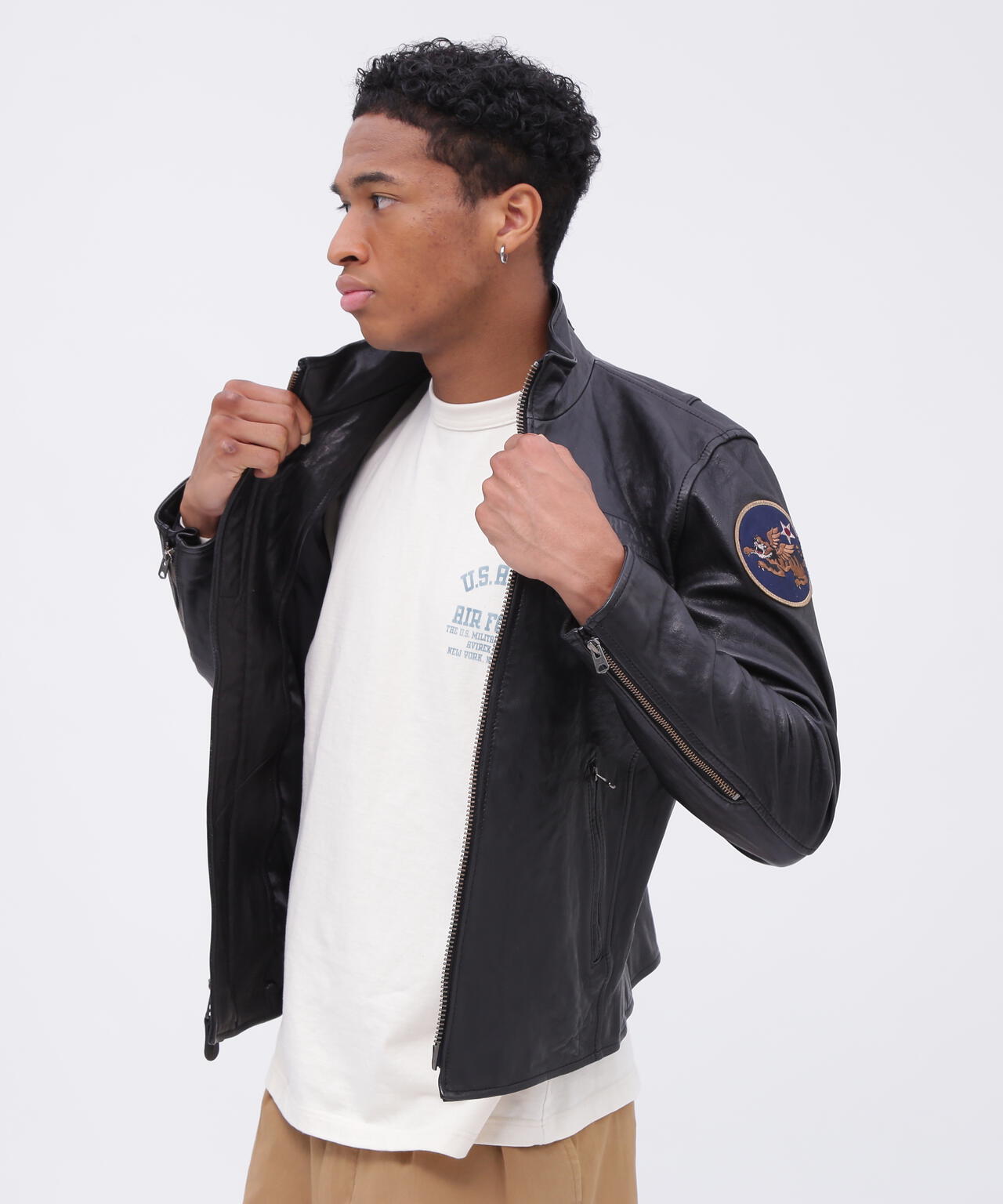 直営店限定》AGED WAPPEN STAND ZIP RIDERS / エイジド ワッペン