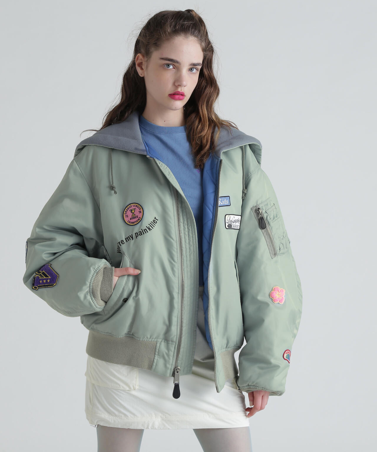 AVIREX×Little sunny bite 》N-2B MOD CUSTOM/《アヴィレックス×リトル