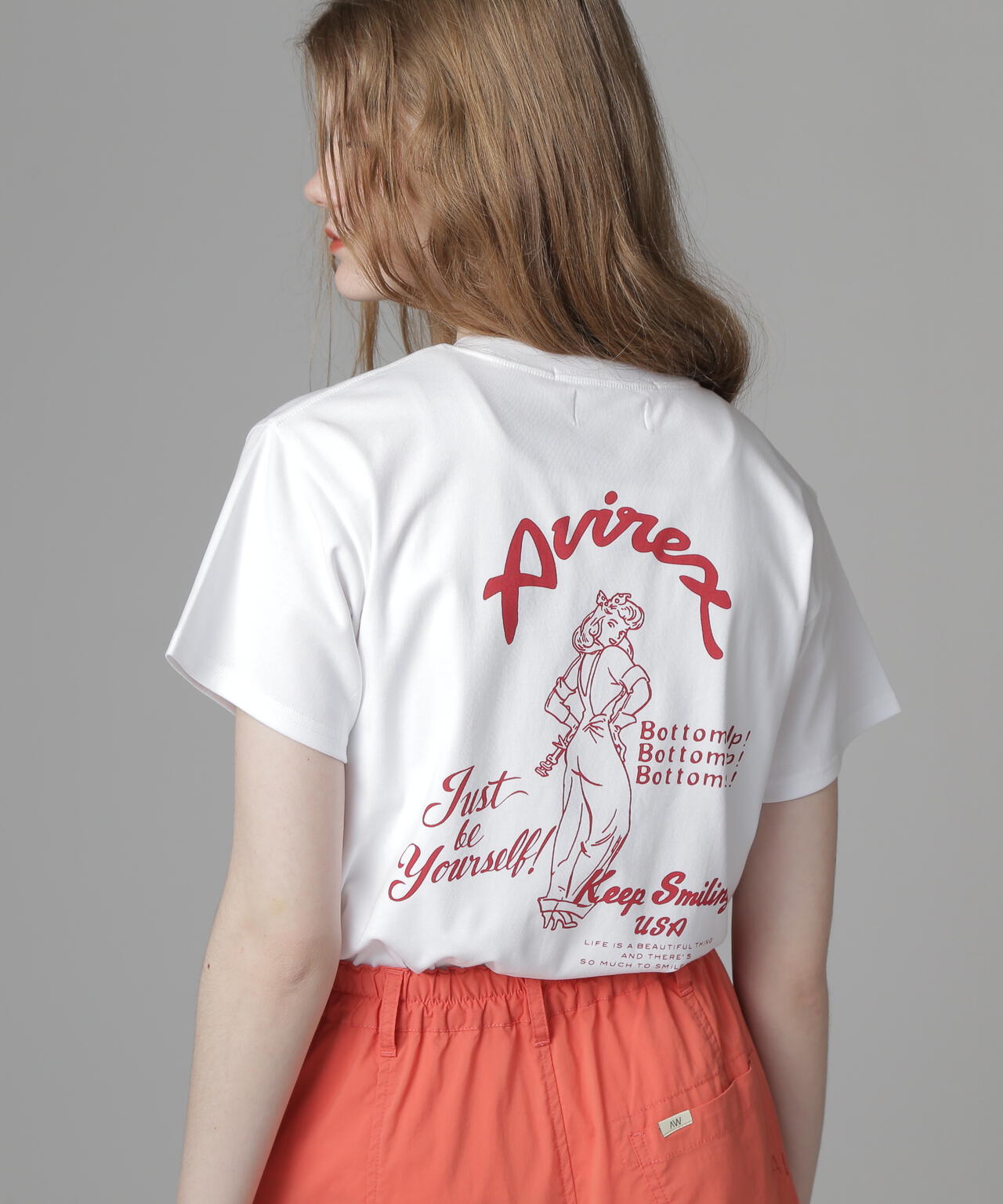 WOMAN》PINUP GIRL T-SHIRT | AVIREX（アヴィレックス） ｜【公式