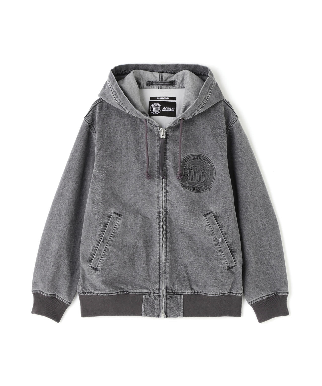 直営店限定》DENIM SIGNATURE LOGO PARKA / デニム シグネチャーロゴ