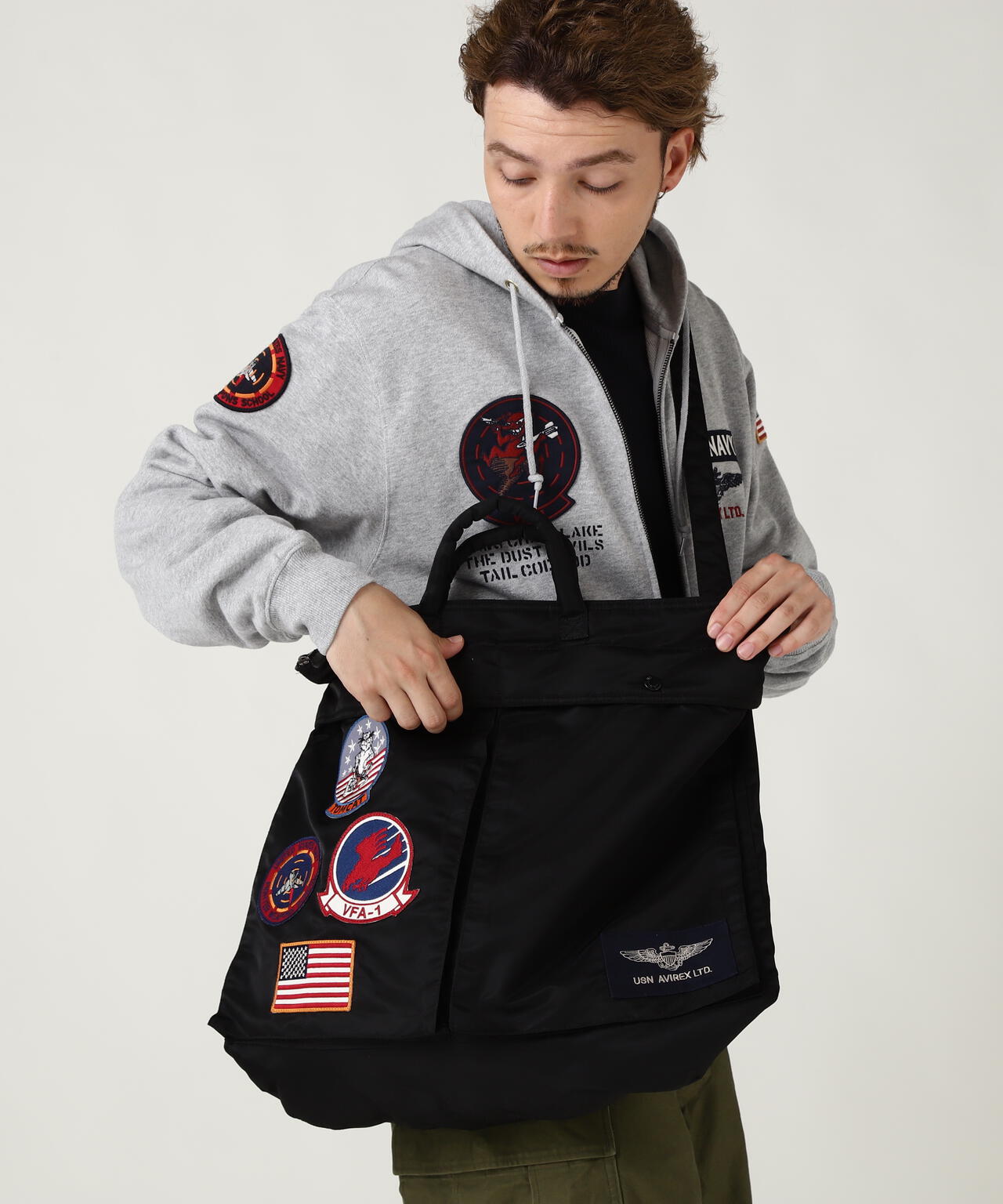 TOP GUN HELMET BAG / トップガン ヘルメット バッグ | AVIREX