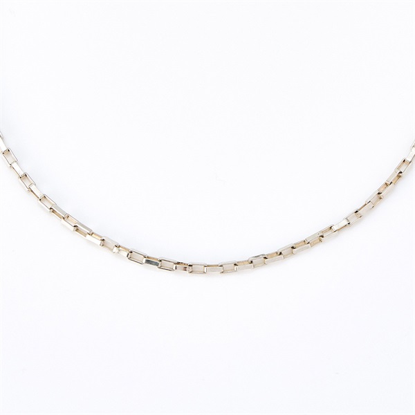 GUCCI ロゴプレート チェーン ネックレス シルバー 925 | MixTHINKS