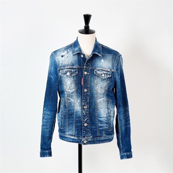 Dsquared2 デニムジャケット 48 S74AM1425 S30342 ブルー コットン