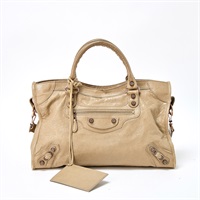 BALENCIAGA ジャイアント シティ ハンドバッグ 281770・9660 ベージュ