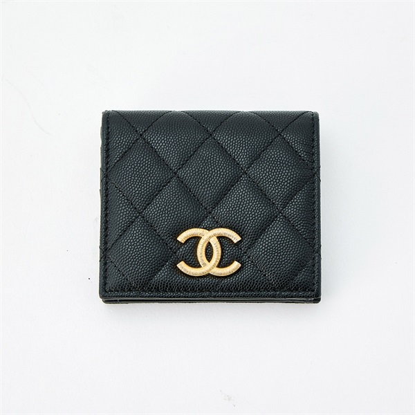 CHANEL マトラッセ ココマーク 2021年 二つ折り コンパクトウォレット