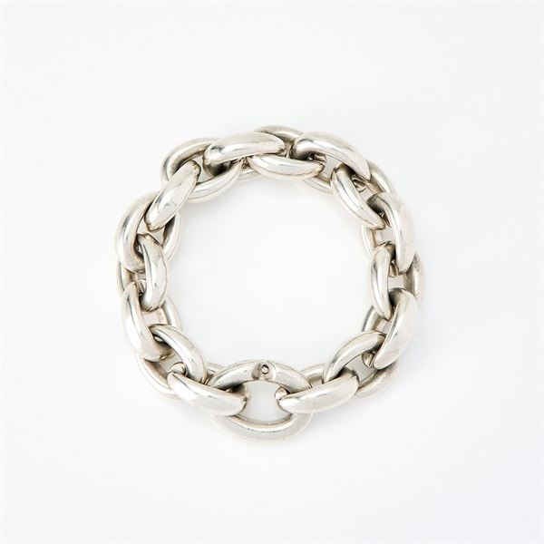 HERMES アクロバット ブレスレット GM/17コマ シルバー 925