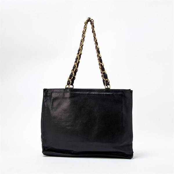 CHANEL ココマーク チェーントート 1995年頃 トートバッグ ブラック