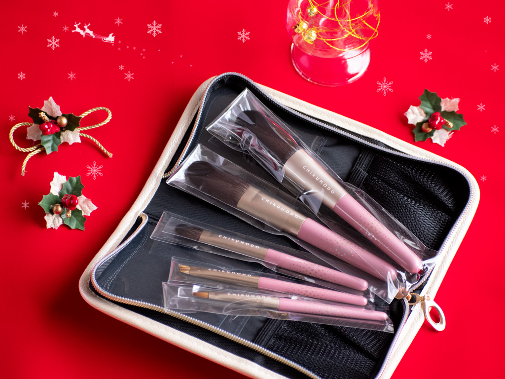 2019年クリスマス限定】熊野化粧筆ギフトセットのご紹介（竹宝堂