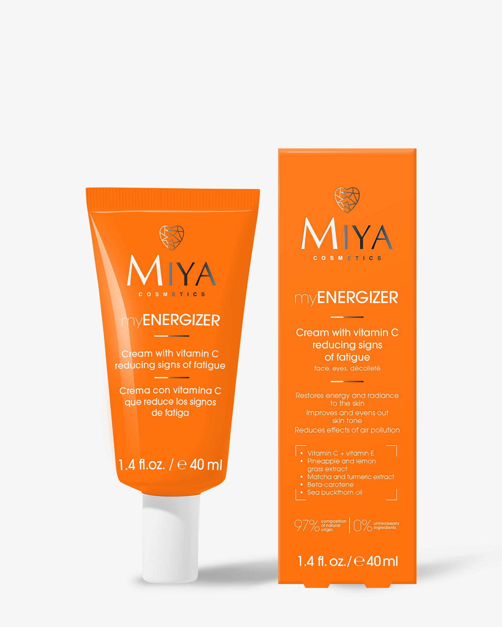 myENERGIZER cream with vit. C reducing signs of fatigue – Miya