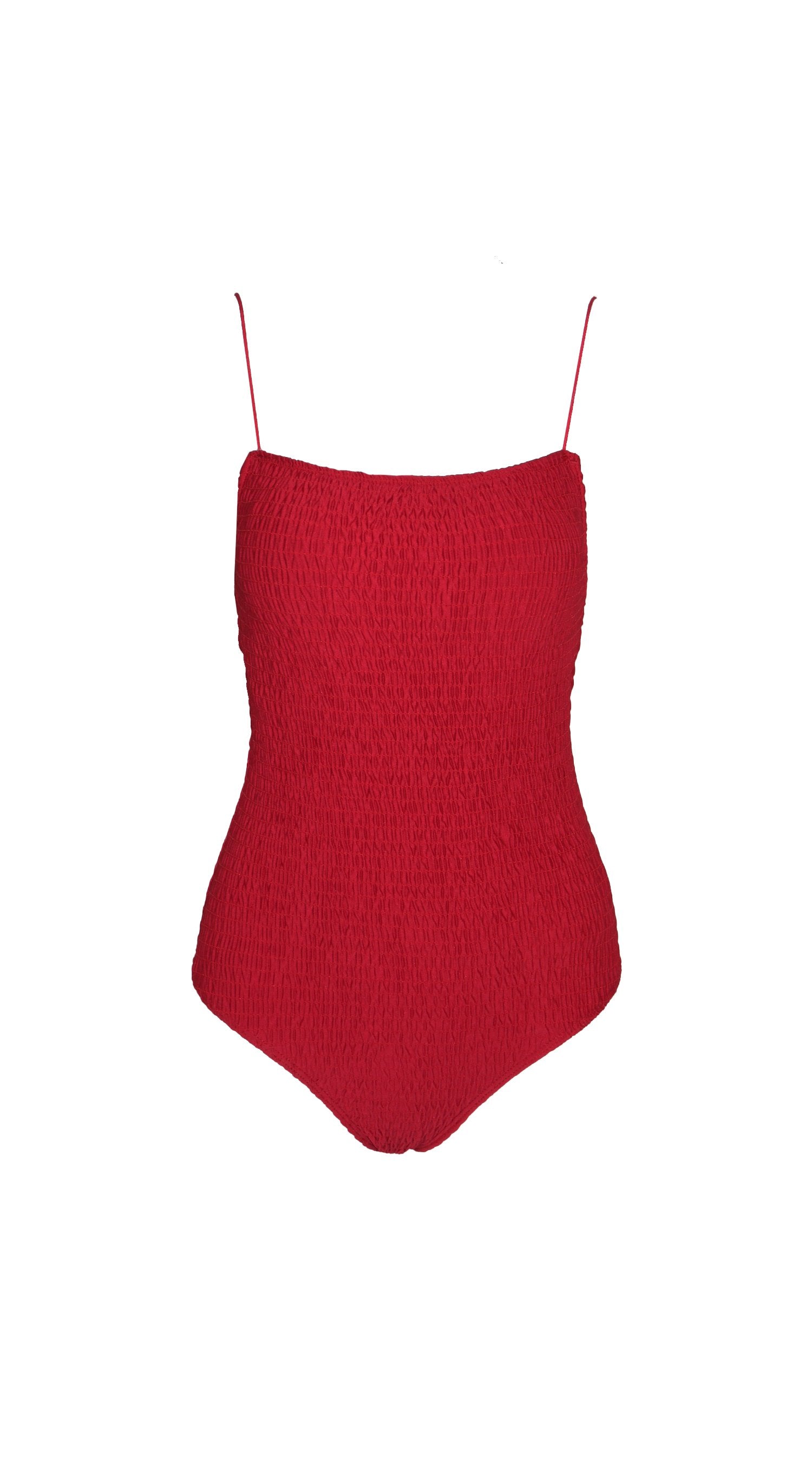 Spaghetti Swimsuit シャーリング ワンピース水着 | MIZUASOBI 公式