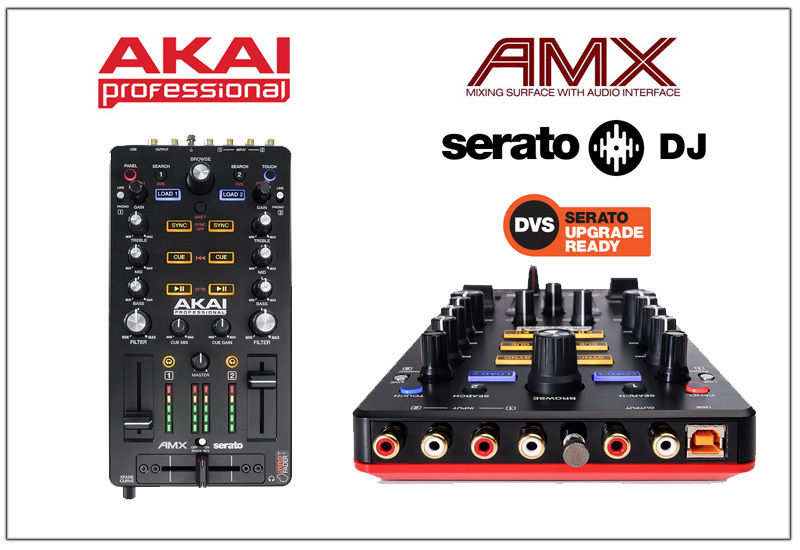 必見動画☆AKAI AMX / AFX 徹底解明☆『Serato DJ 』DVSプレイ対応