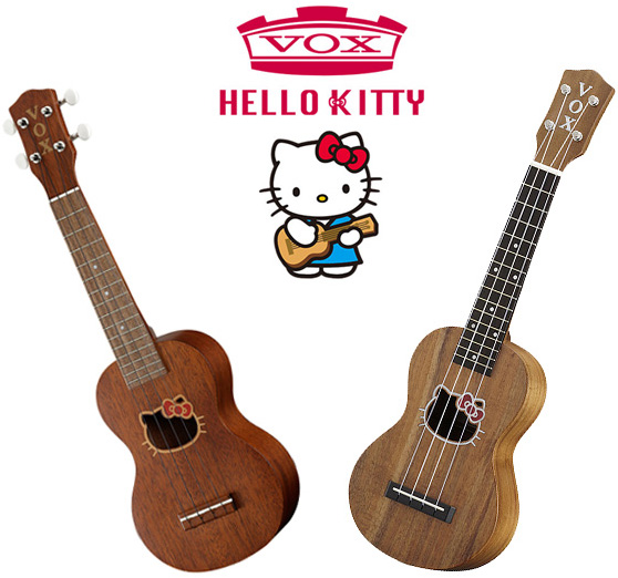 ウクレレのセール情報】キティーちゃんコラボウクレレが、革命的な衝撃