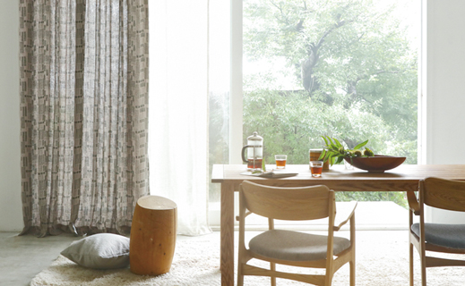 居心地のいい場所をつくるカーテン - MOMO NATURAL