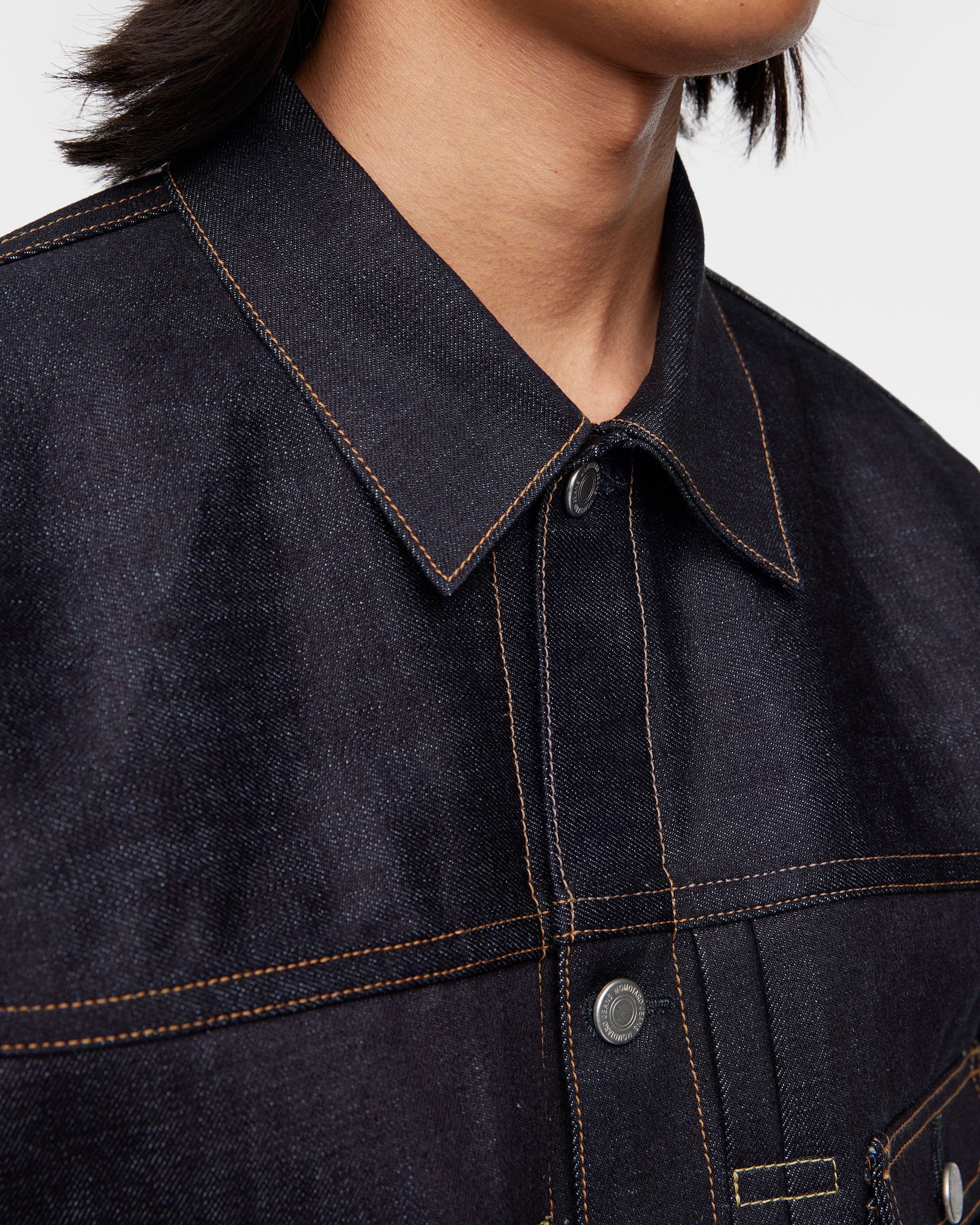 002 STANDARD DENIM JACKET 14.7oz – MOMOTARO JEANS