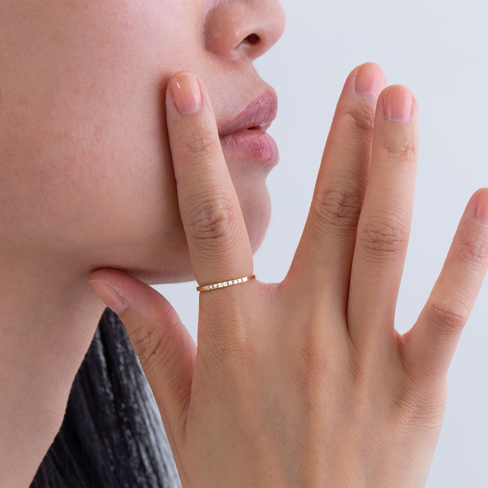 K10リング アーロン エタニティダイヤ｜MONATELIER（モナトリエ）公式